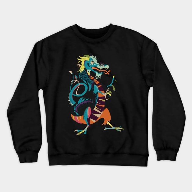 Dragon Crewneck Sweatshirt by nickemporium1
